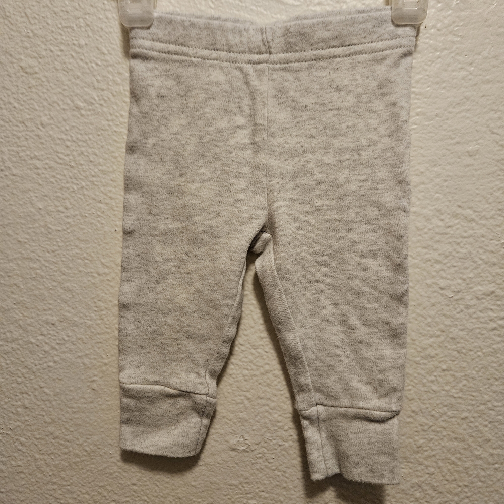 3/$6 Cloud Island Soft Heather Gray Newborn Leggings